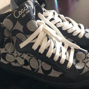 Coach Shoes - Coach tennis shows size7 B black and Wh Coach Shoes - Coach tennis shows size7 B black and Wh